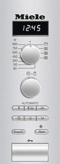 Miele M 6012 mikroaaltouuni, teräs – kuva 2