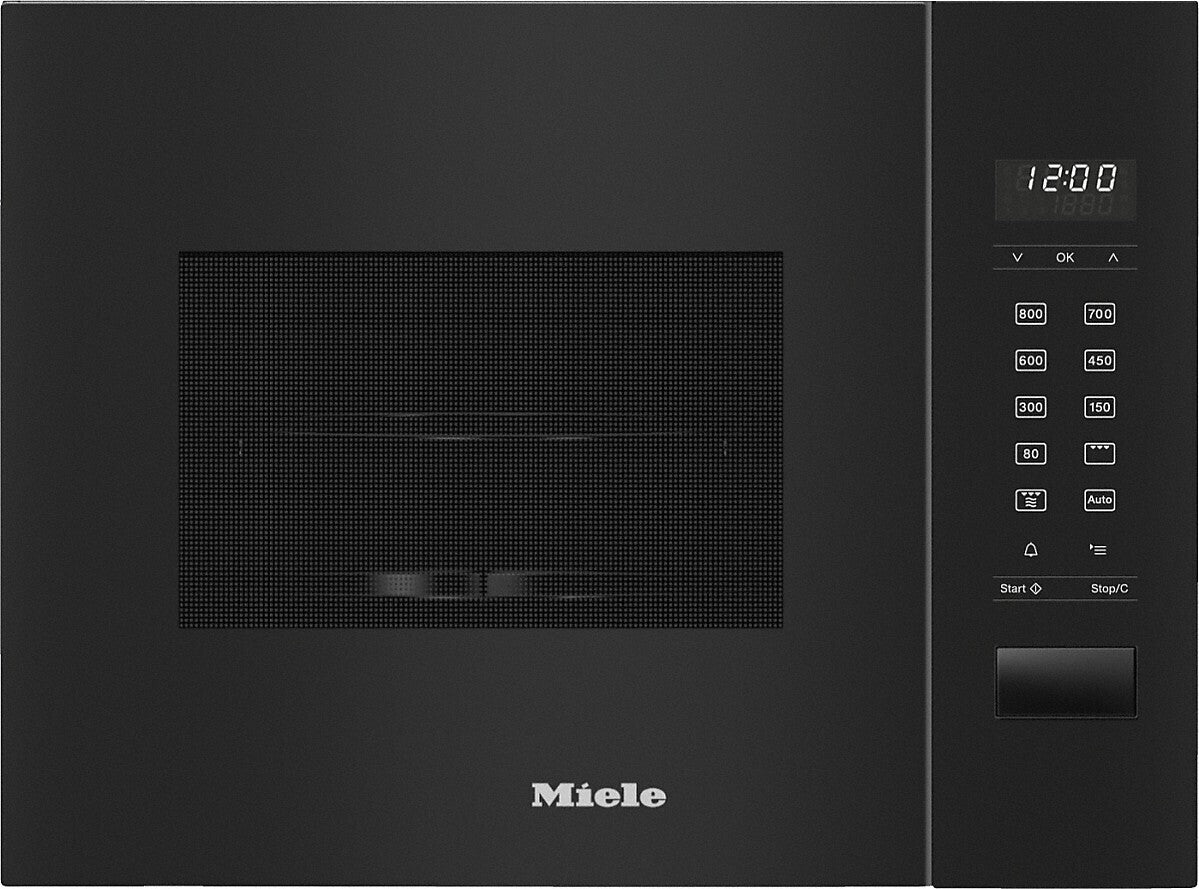 Miele M 2224 mikroaaltouuni, musta – kuva 1