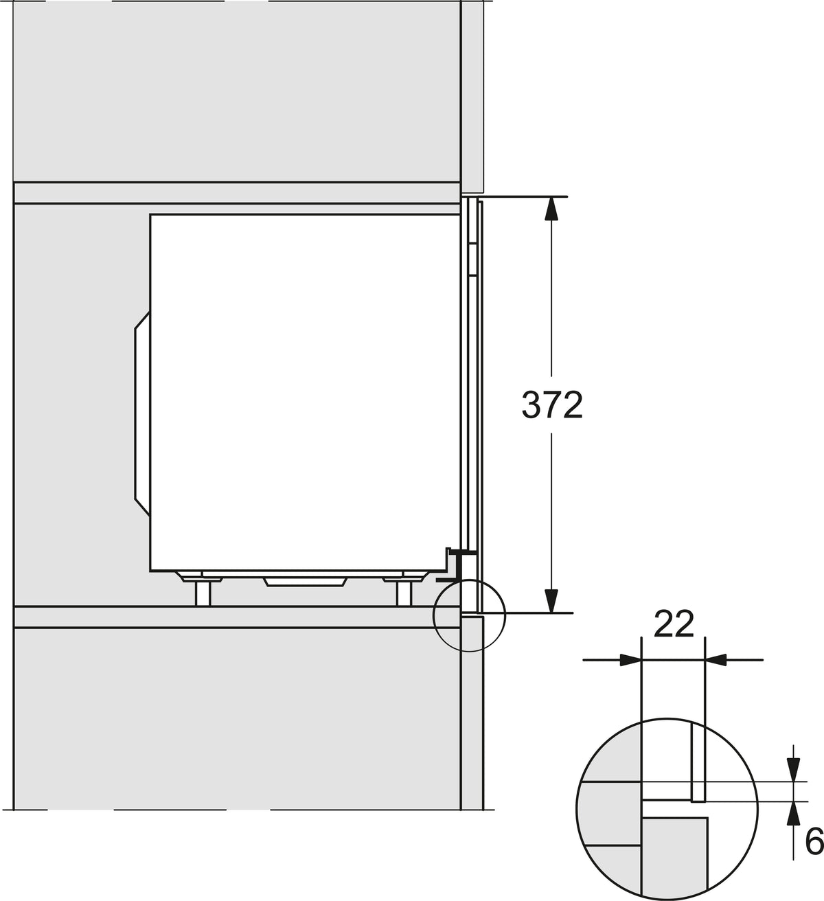 Miele M 2224 mikroaaltouuni, musta – kuva 6