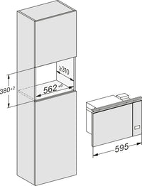 Miele M 2234 mikroaaltouuni, valkoinen – kuva 6