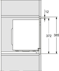 Miele M 2234 mikroaaltouuni, valkoinen – kuva 4