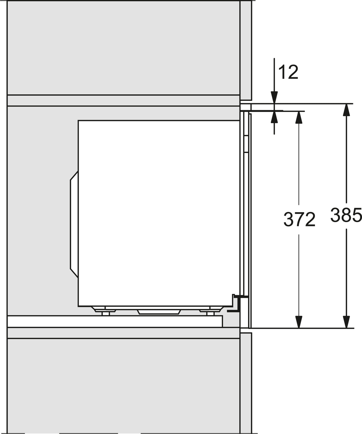 Miele M 2234 mikroaaltouuni, valkoinen – kuva 4