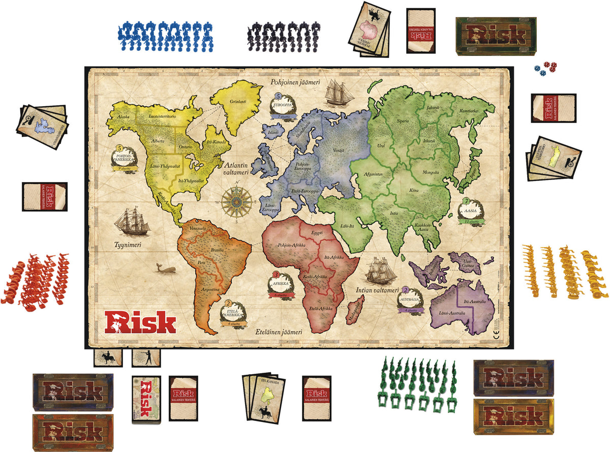 Hasbro Risk -lautapeli, FI – kuva 3