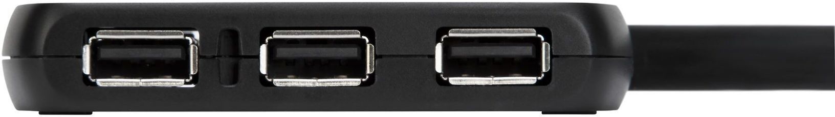 Targus 4-port USB-hubb, svart