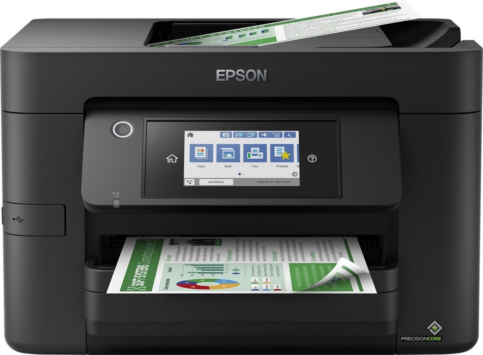 Epson WorkForce WF-4820DWF -mustesuihkumonitoimitulostin