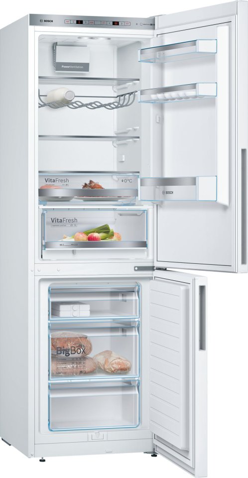 Bosch KGE36AWCA Serie 6, Jääkaappipakastin, valkoinen