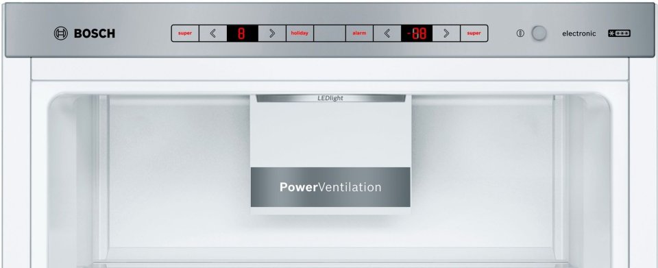 Bosch KGE36AWCA Serie 6, Jääkaappipakastin, valkoinen