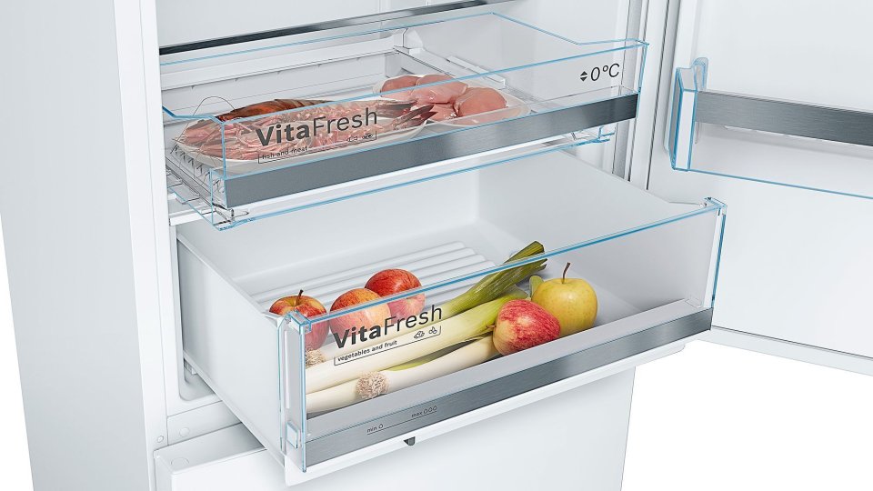 Bosch KGE49AWCA Serie 6, Jääkaappipakastin, valkoinen