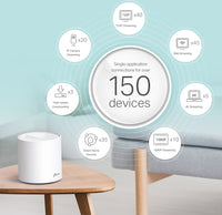 TP-LINK Deco X60 AX5400 WiFi 6 -Mesh-järjestelmä, 2-pack