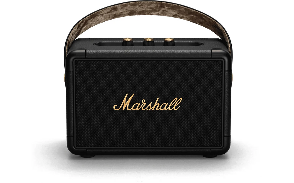 Marshall Kilburn II -Bluetooth-kaiutin, musta/messinki
