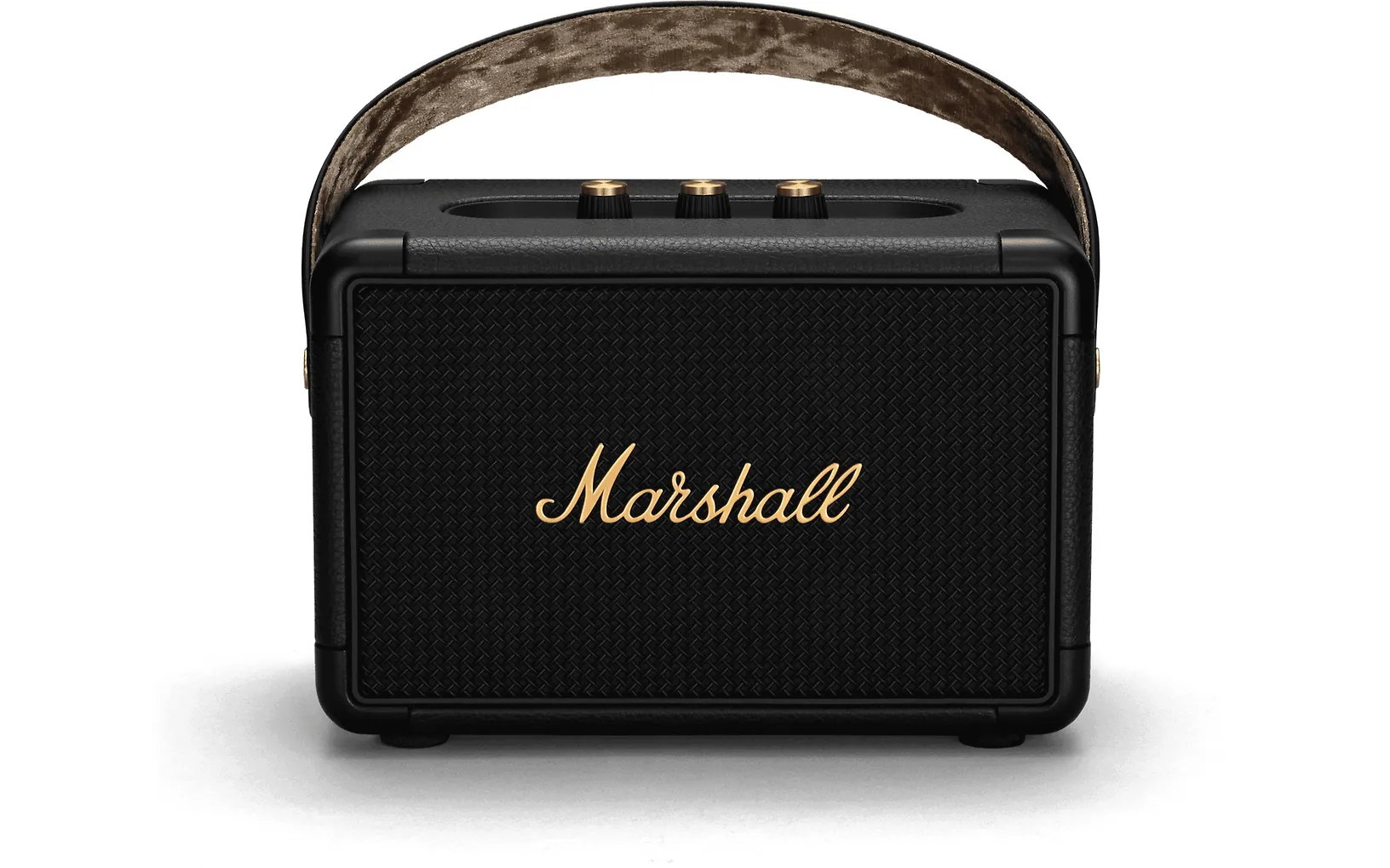 Marshall Kilburn II -Bluetooth-kaiutin, musta/messinki