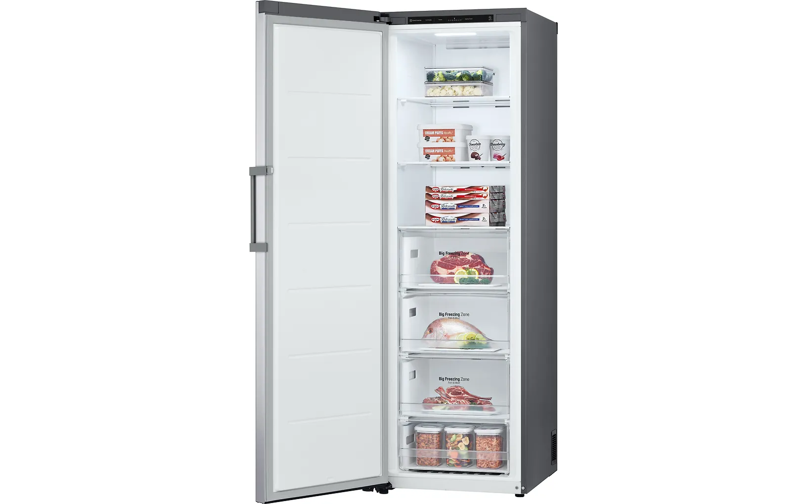 LG GFT41PZGSZ kaappipakastin, teräs