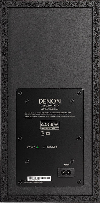 Denon DHT-S416 -soundbar langattomalla subwooferilla