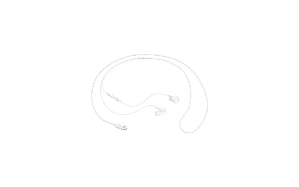 Samsung Type-C -langalliset nappikuulokkeet, USB-C, valkoinen