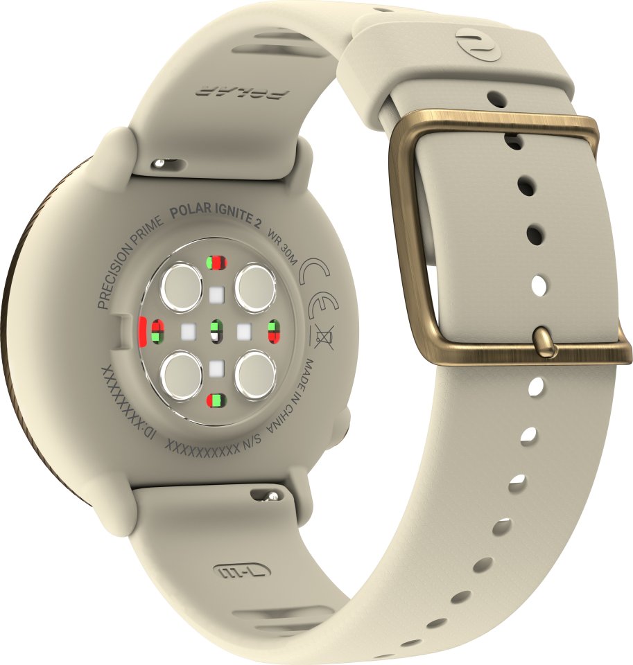 Polar Ignite 2 -urheilukello, kulta / samppanja
