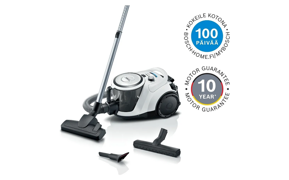 Bosch Serie 6 BGS41K332 -pölypussiton pölynimuri