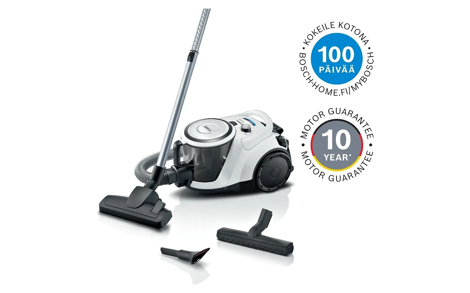 Bosch Serie 6 BGS41K332 -pölypussiton pölynimuri
