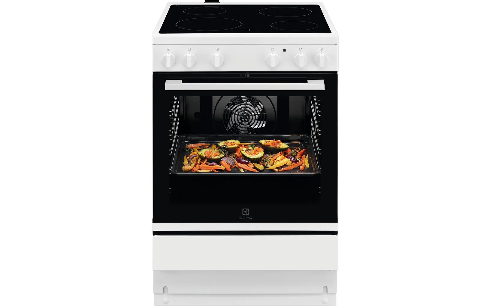 Electrolux LKR64000NW keramisk spis, vit