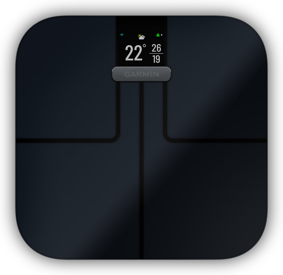 Garmin Index S2 -älyvaaka, musta – kuva 1