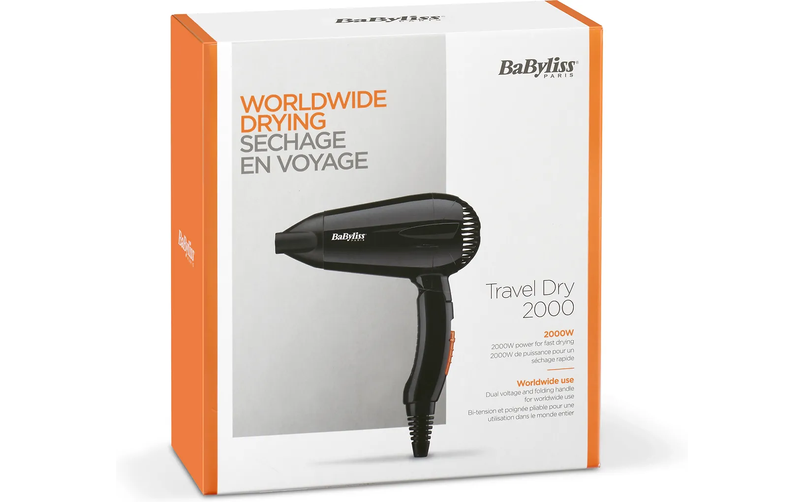 Babyliss BL5344E Travel Dry-hårfön
