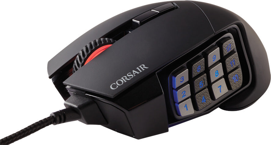 Corsair Scimitar RGB Elite MOBA/MMO -pelihiiri, musta – kuva 2