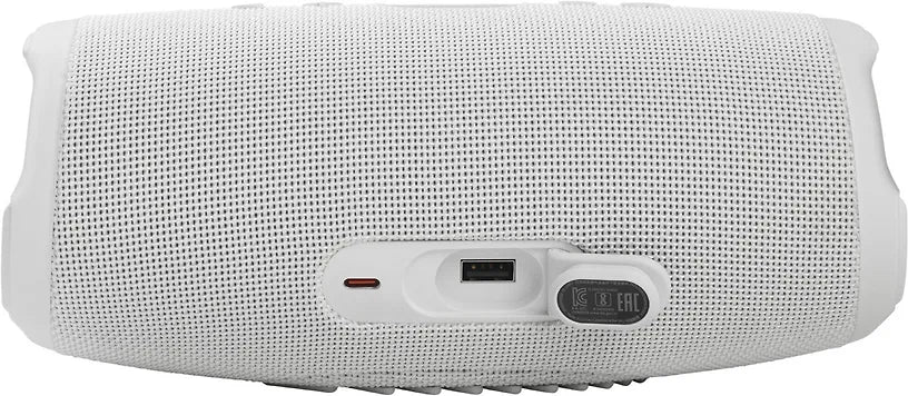 JBL Charge 5 - Bluetooth-högtalare, vit