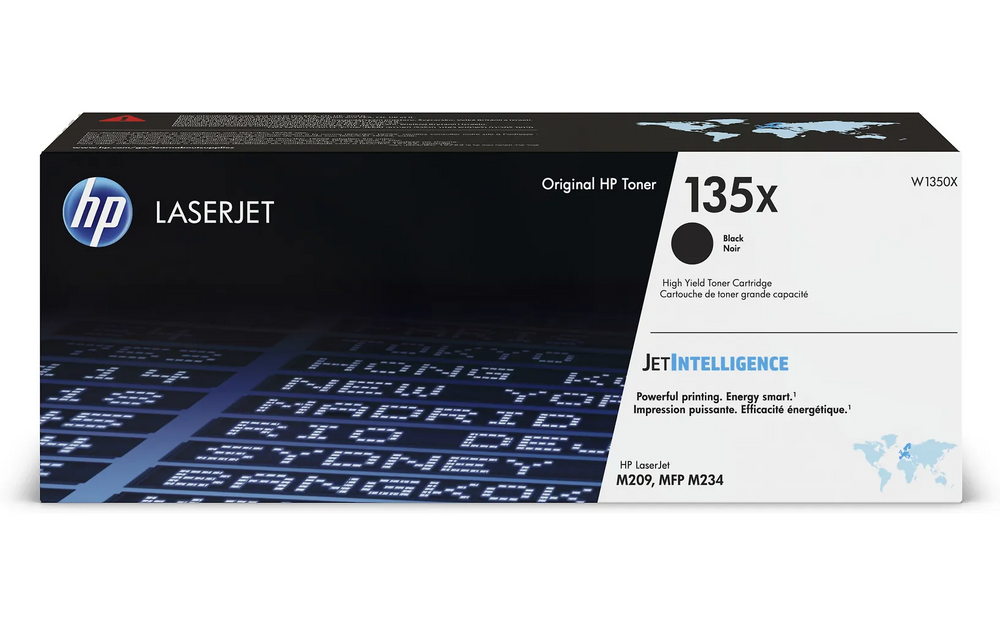 HP 135X svart lasertonerkassett