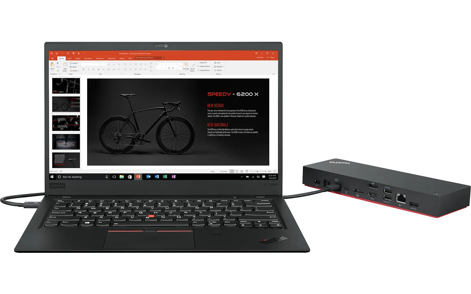 Lenovo ThinkPad Universal Thunderbolt 4 Dock -telakointiasema