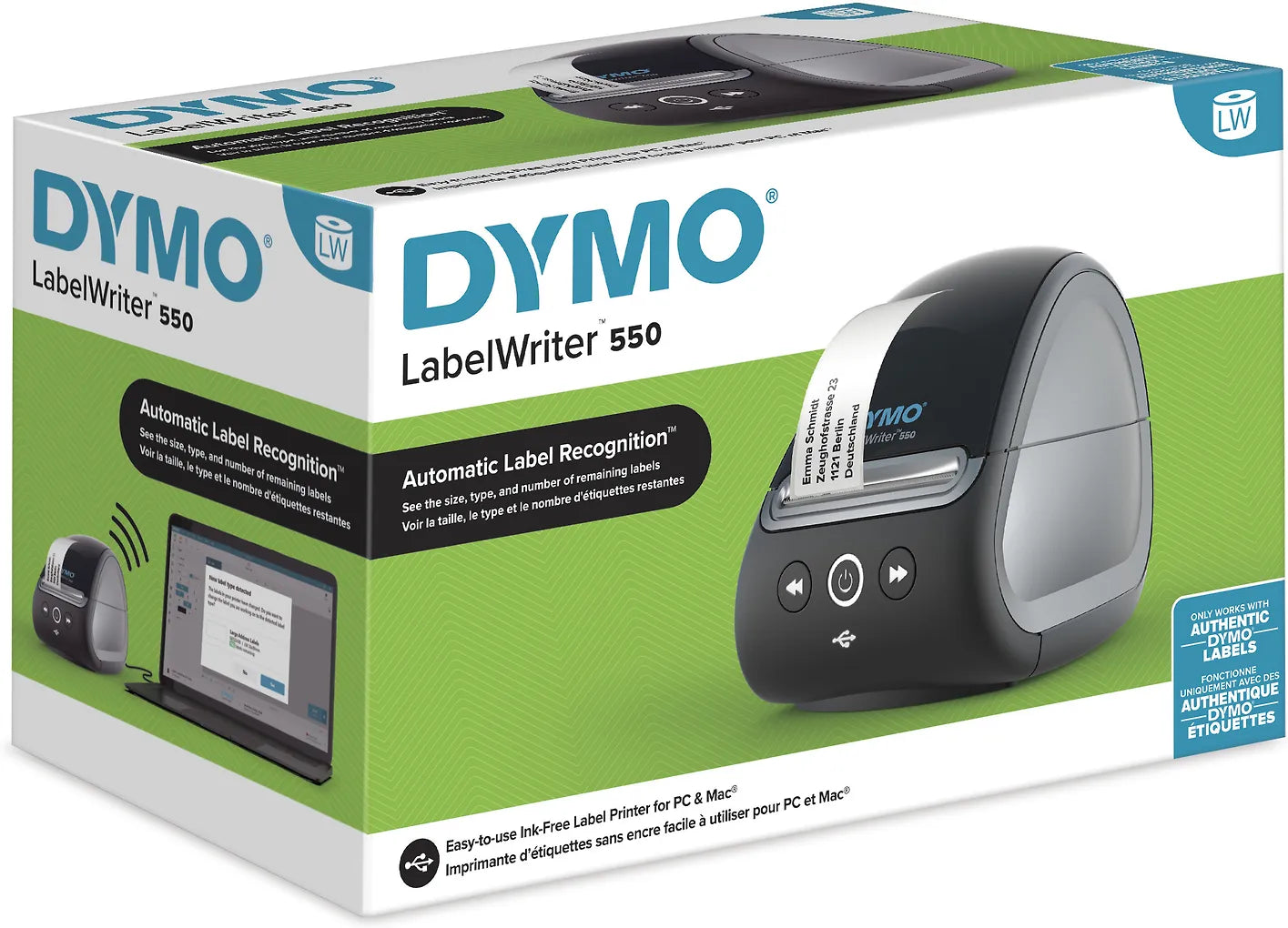Dymo LabelWriter 550 -tarratulostin