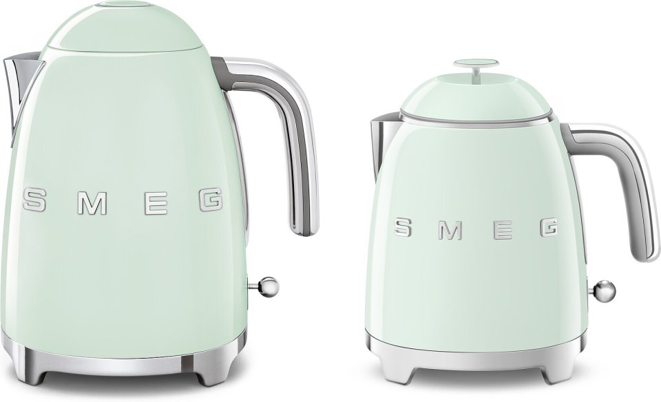Smeg KLF05PGEU -vedenkeitin, mintunvihreä