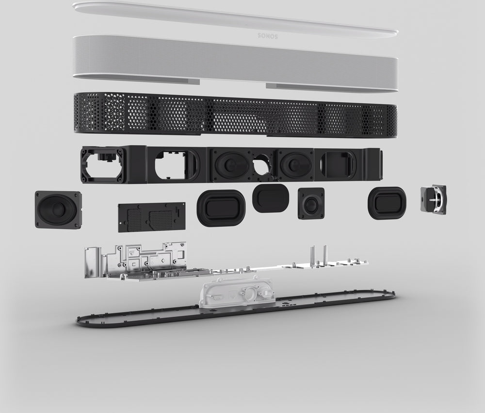 Sonos Beam (Gen2) -soundbar, valkoinen
