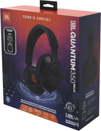 JBL Quantum 350 Wireless -langaton pelikuulokemikrofoni, musta – kuva 9