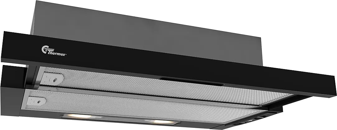 Thermex York III Standard -liesituuletin, musta, 60 cm - E-store.fi