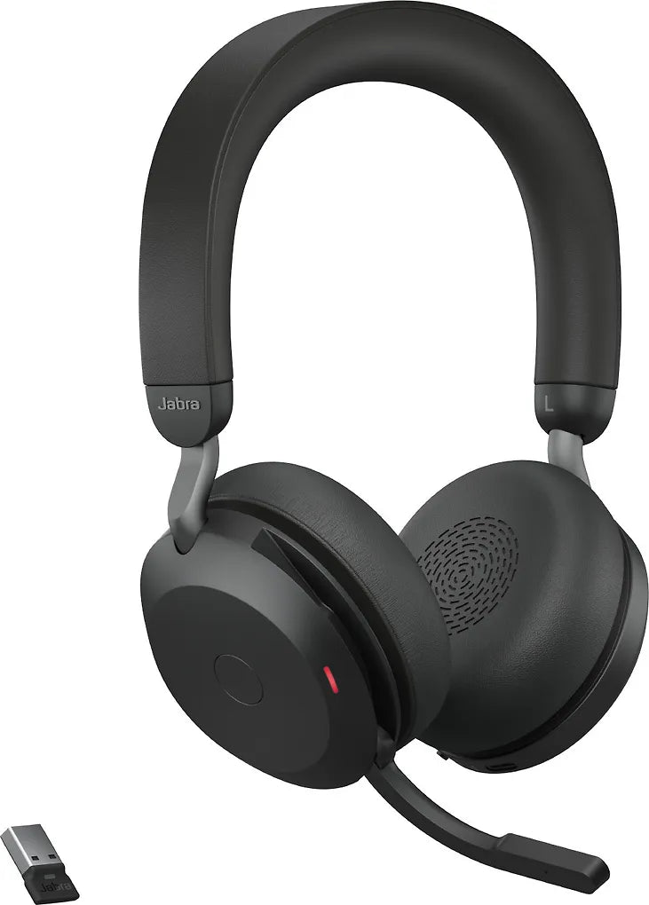 Jabra Evolve2 75 Stereo LINK380A -langaton headset, UC, musta