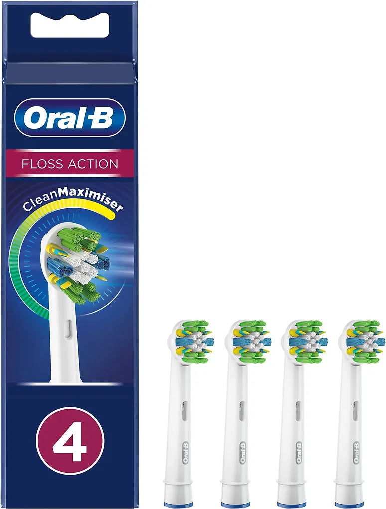 Oral-B FlossAction ersättningsborste, 4 st