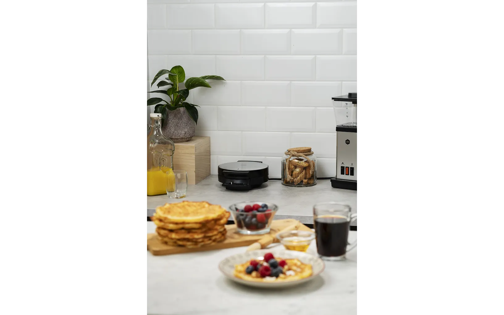 OBH Nordica Deluxe Single -vohvelirauta