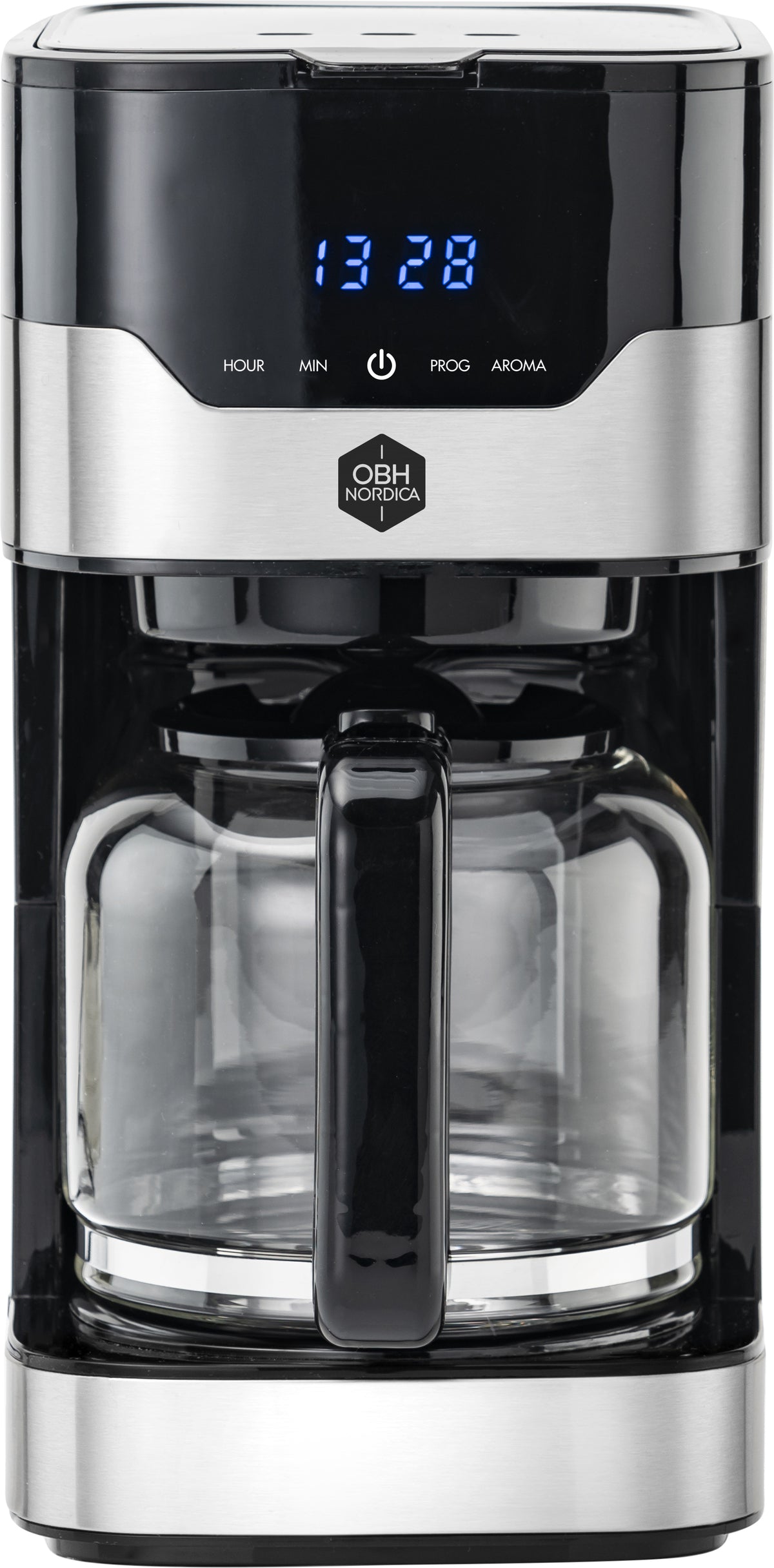 OBH Nordica Timer Aroma kahvinkeitin, musta – kuva 2