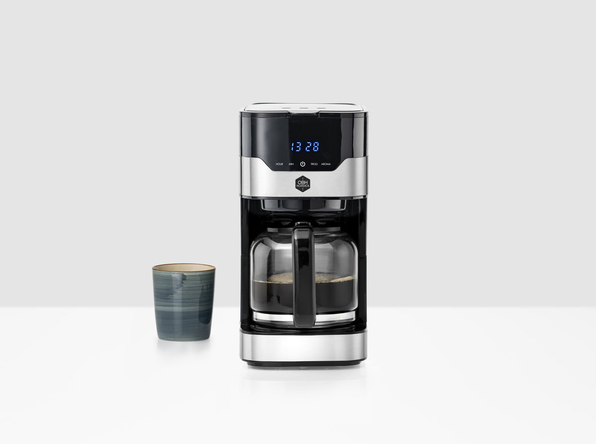 OBH Nordica Timer Aroma kahvinkeitin, musta – kuva 11
