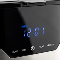 OBH Nordica Timer Aroma kahvinkeitin, musta – kuva 5