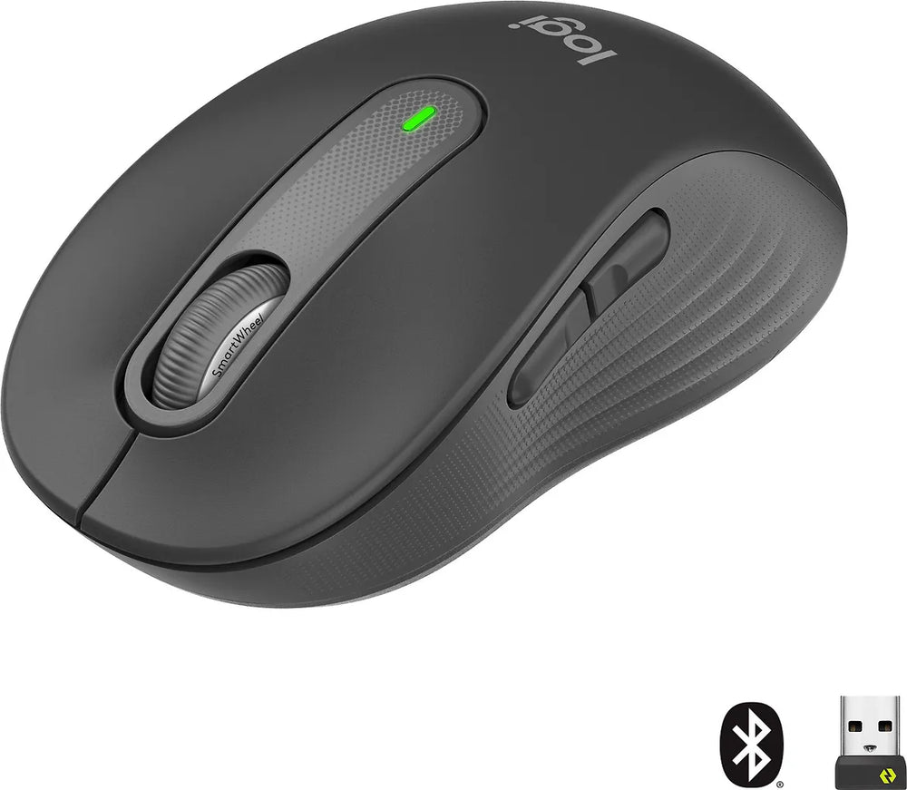 Logitech Signature M650 trådlös mus, svart