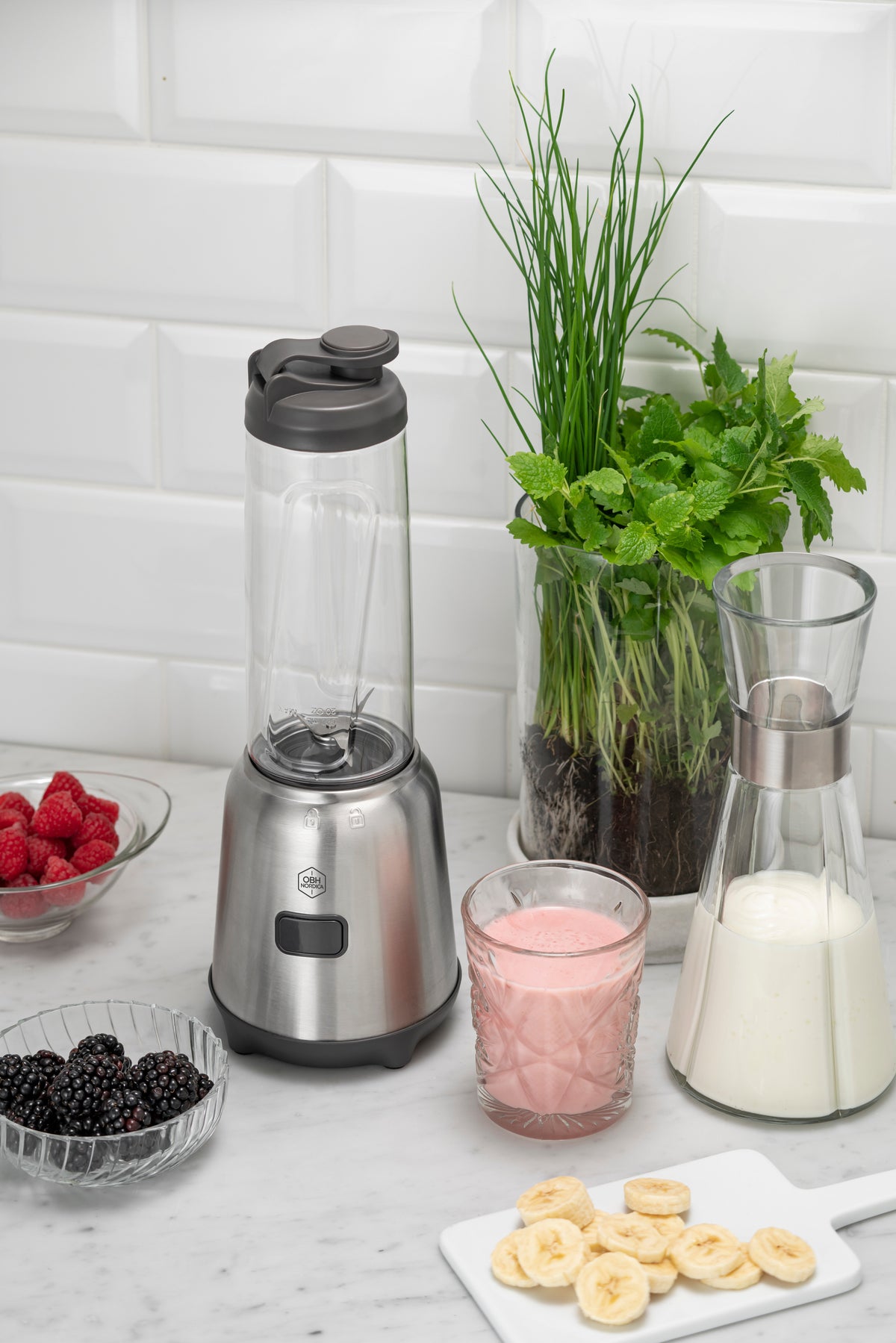 OBH Nordica Mix & Move -tehosekoitin, ruostumaton teräs – kuva 10