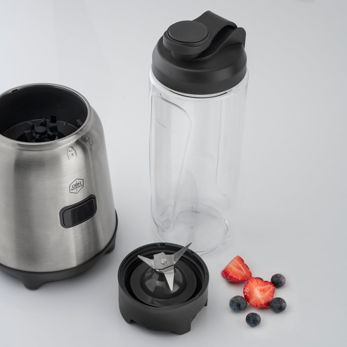 OBH Nordica Mix & Move -tehosekoitin, ruostumaton teräs – kuva 7