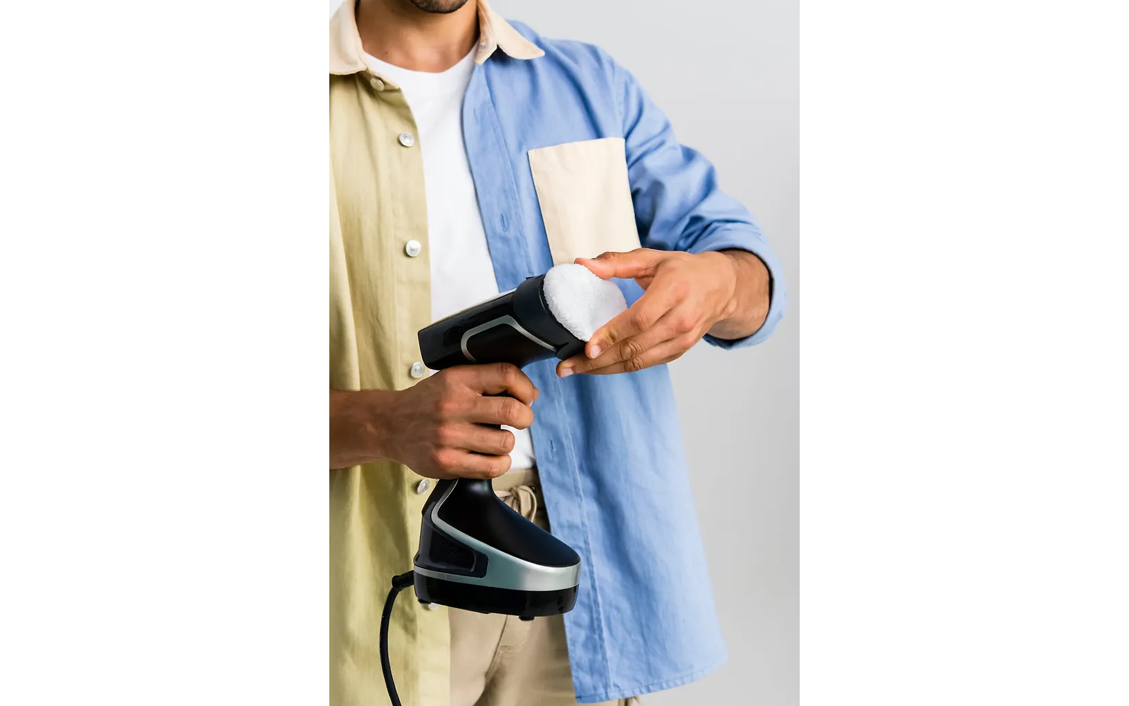 Tefal Access Steam Force textilångare, svart