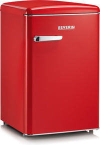 Severin RKS8830 jääkaappi pakastelokerolla, punainen