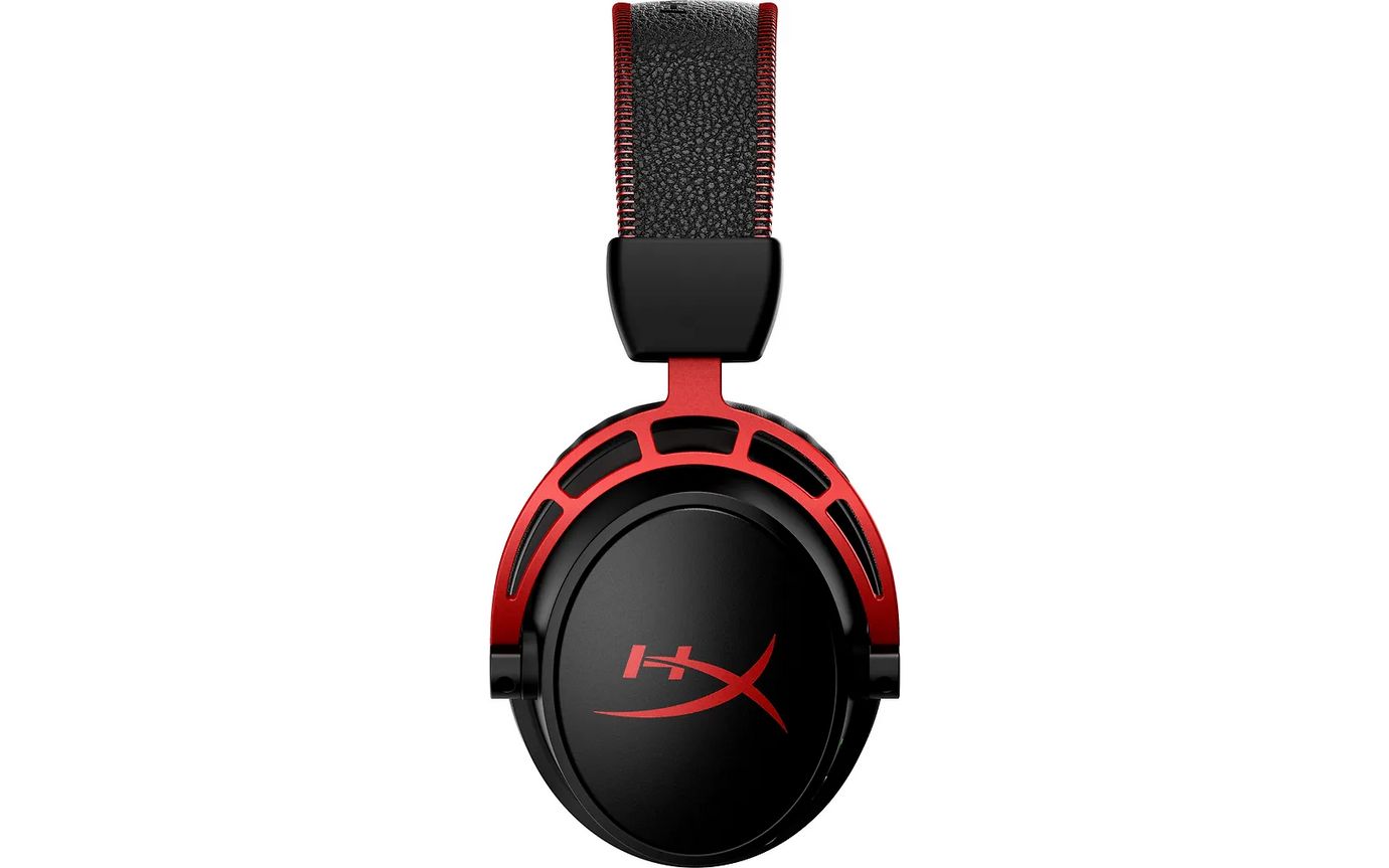 HyperX Cloud Alpha Wireless Headset -pelikuulokemikrofoni, Red - E-store.fi