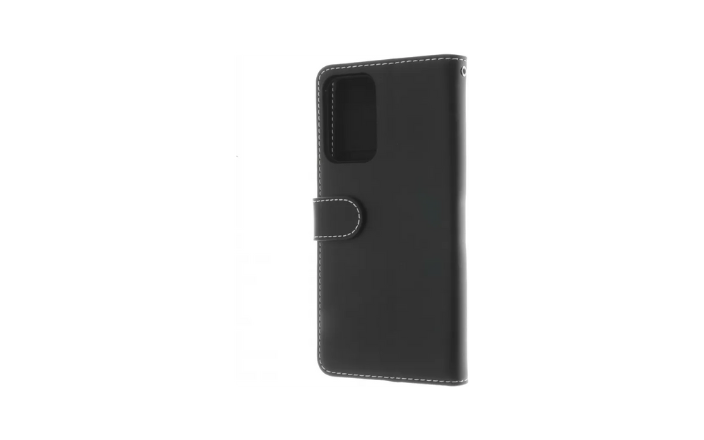 Insmat Exclusive Flip Case -lompakkokotelo, Samsung Galaxy A53 5G, musta