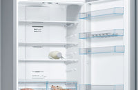 Bosch KGN49XLEA Serie 4, Jääkaappipakastin, inox-look
