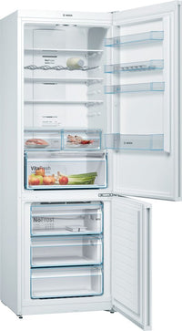 Bosch KGN49XWEA Serie 4, Jääkaappipakastin, valkoinen