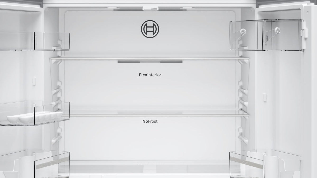 Bosch KFN96VPEA Serie 4, French door -jääkaappipakastin, 4 ovea, teräs – kuva 4