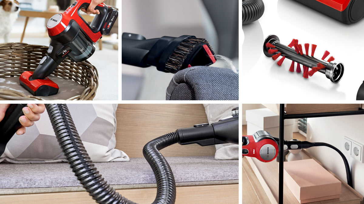 Bosch Unlimited 7 ProAnimal BBS711ANM -varsi-imuri, punainen